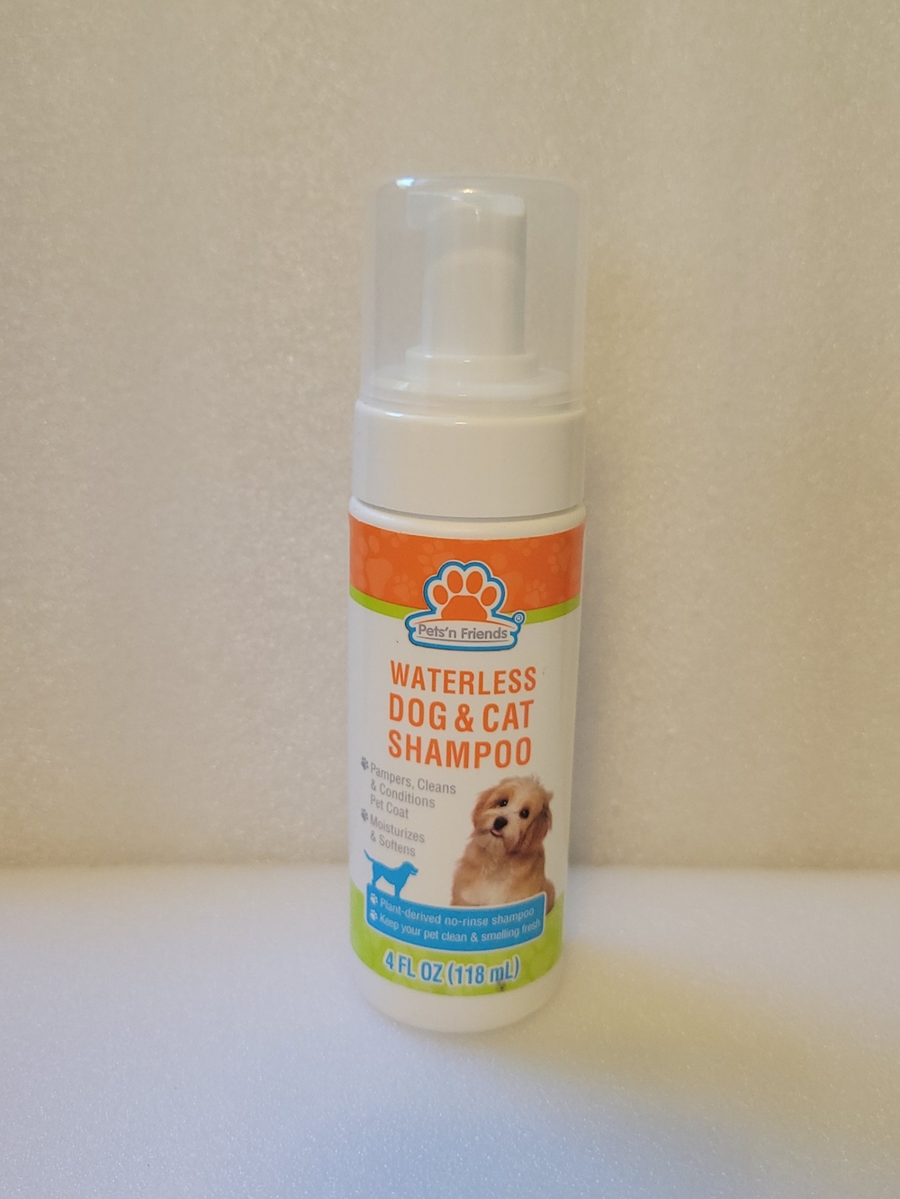 3- 4oz Pet & Friends Bottles Waterless Dog & Cat Shampoo -